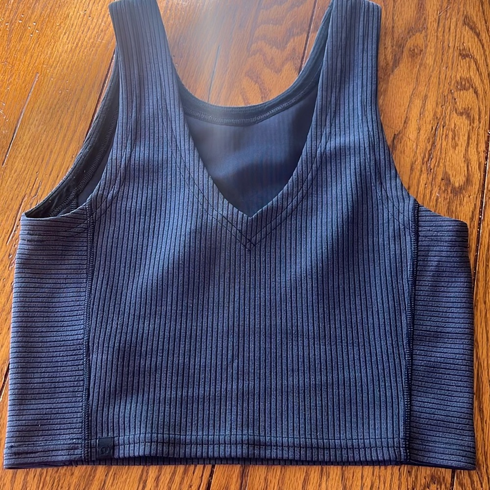 Lululemon Ribbed Softstreme Cropped Tank